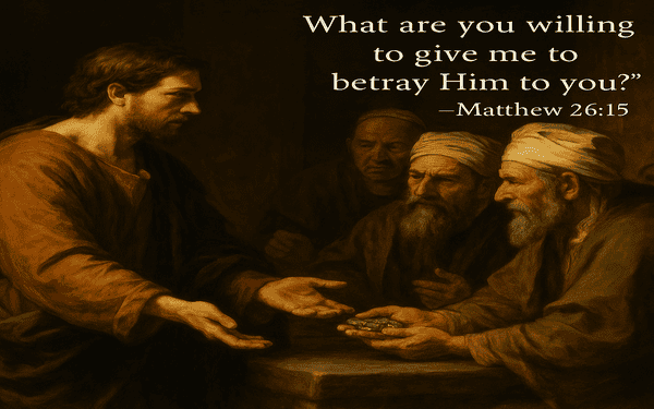 Wednesday of Holy Week – Betrayal in the Shadows